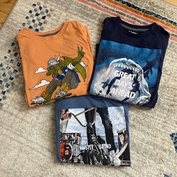 Old Navy Other - Bundle of 3 Boy’s Size 10-12 Old Navy LS Shirts